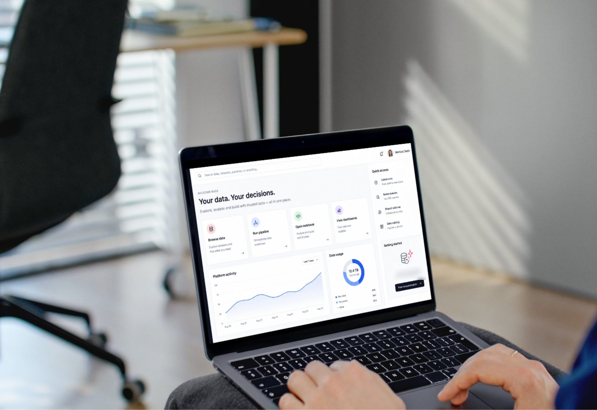 Icelandic telco — An AI-native data platform